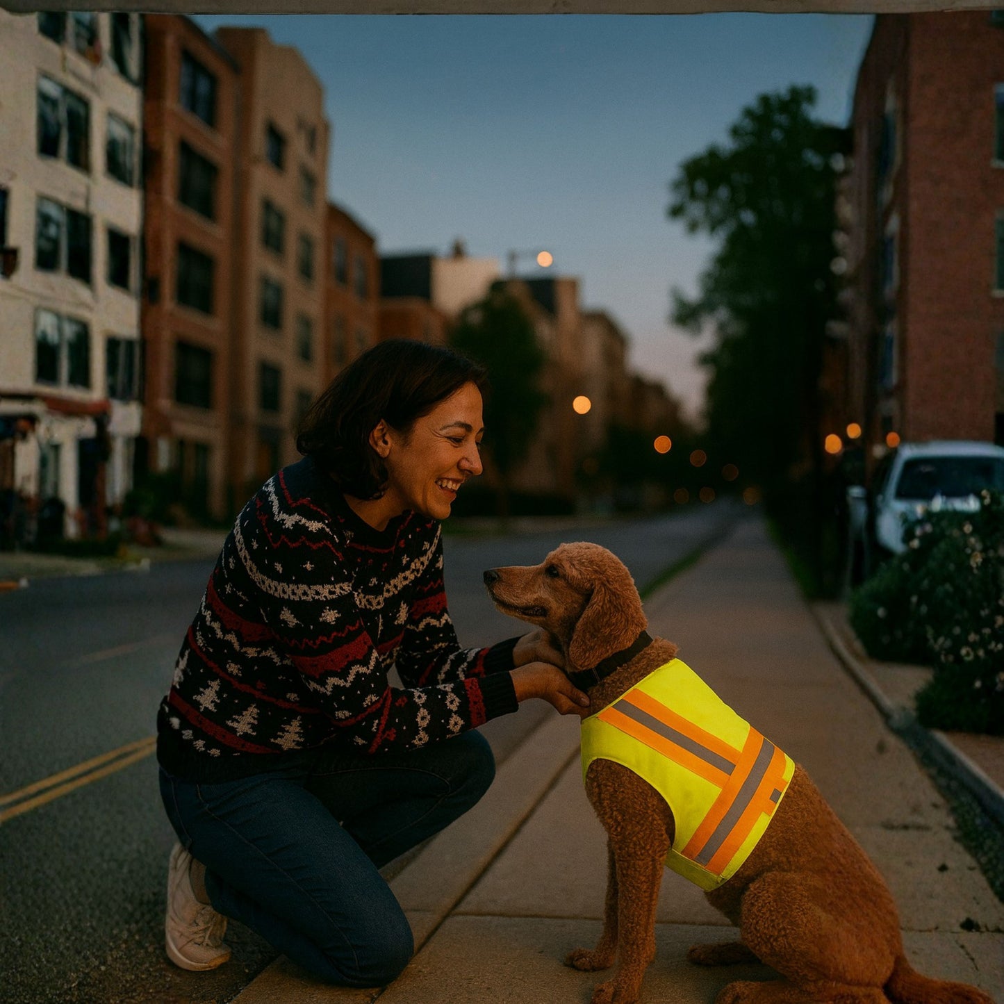 Reflective Dog Vest - Hi-Vis Yellow, Lightweight & Breathable