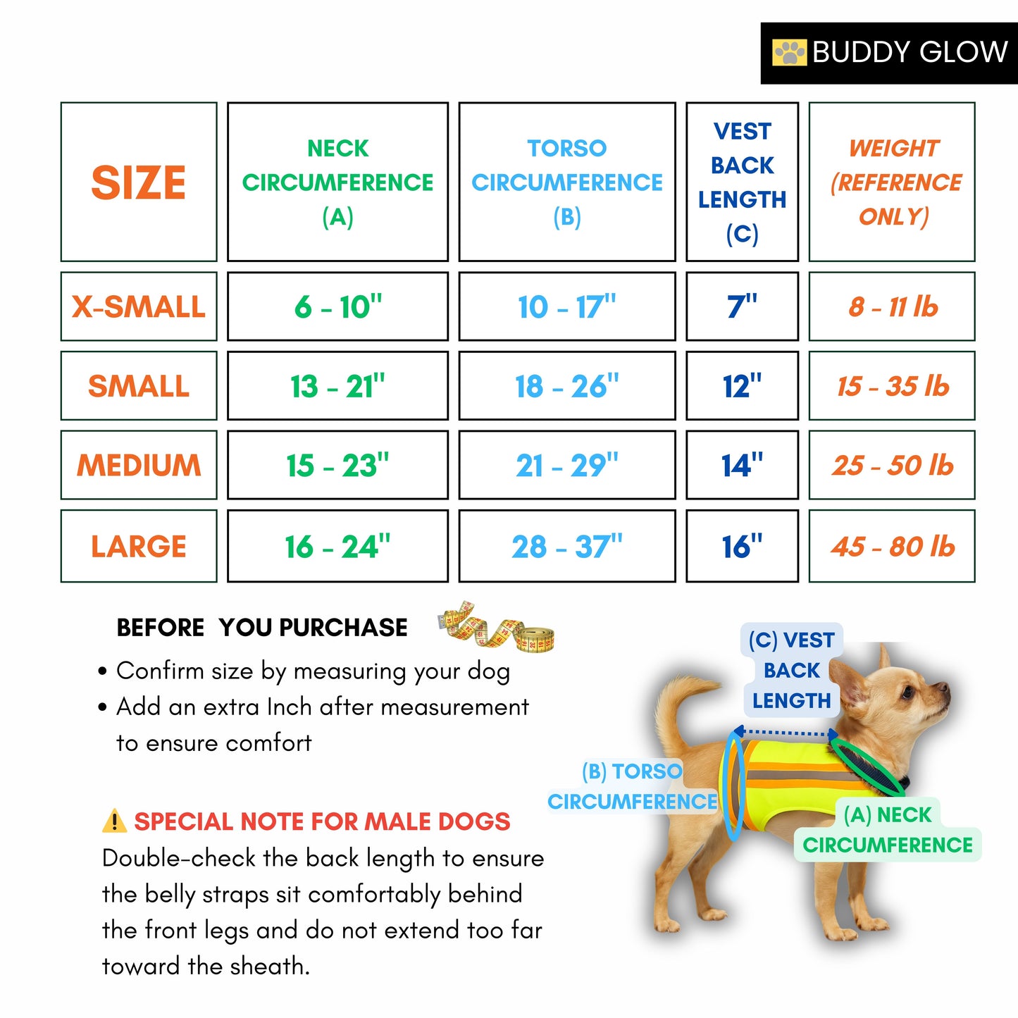 Reflective Dog Vest - Hi-Vis Yellow, Lightweight & Breathable (Tiny Breed, Extra Small)