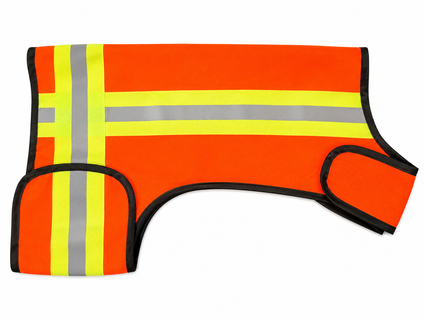 Reflective Dog Vest - Hi-Vis Orange, Lightweight & Water-Resistant