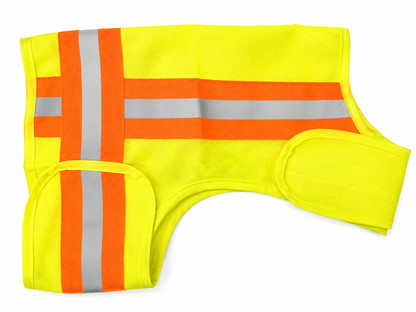 Reflective Dog Vest - Hi-Vis Yellow, Lightweight & Breathable